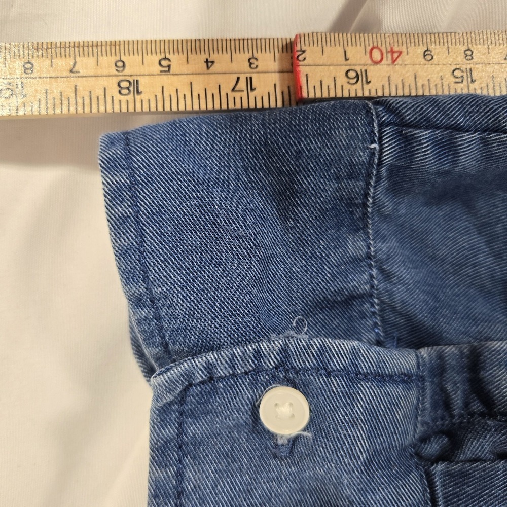 Banana Republic Denim Shirt | Women's Size XL - Picture 8 of 9